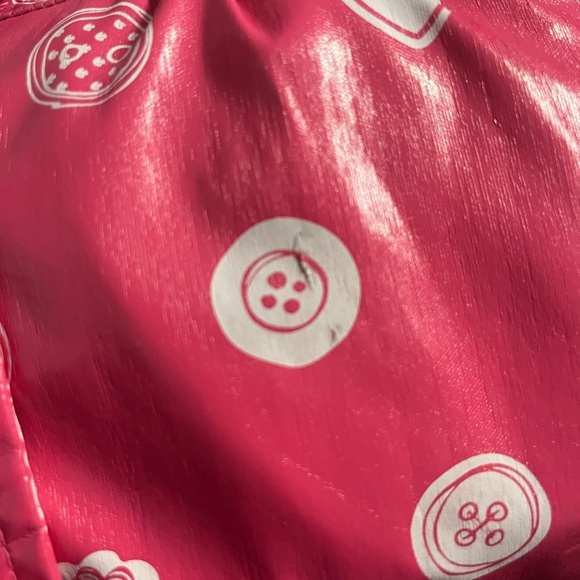 Souris Mini pink girls raincoat sz 3/4 VGUC ret $139 - Picture 5 of 5